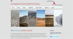 Desktop Screenshot of lambdaconsult.com