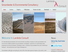 Tablet Screenshot of lambdaconsult.com